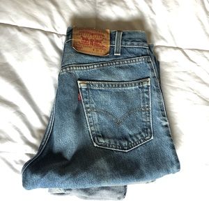 Levi’s // vintage 505 straight leg jeans